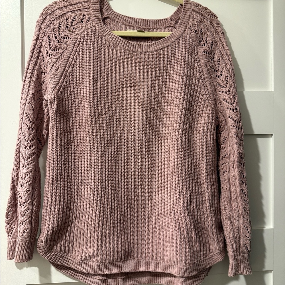LOFT Mauve Knit Women's Sweater